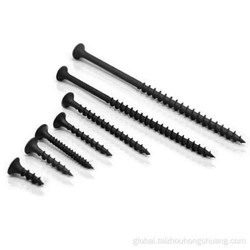 Stainless Steel Screws Black phosphate bugle head drywall screw Manufactory